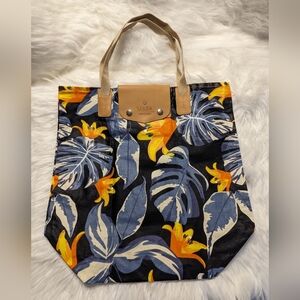 NWT Lulea Floral Bag Tote. Handmade from Kenya